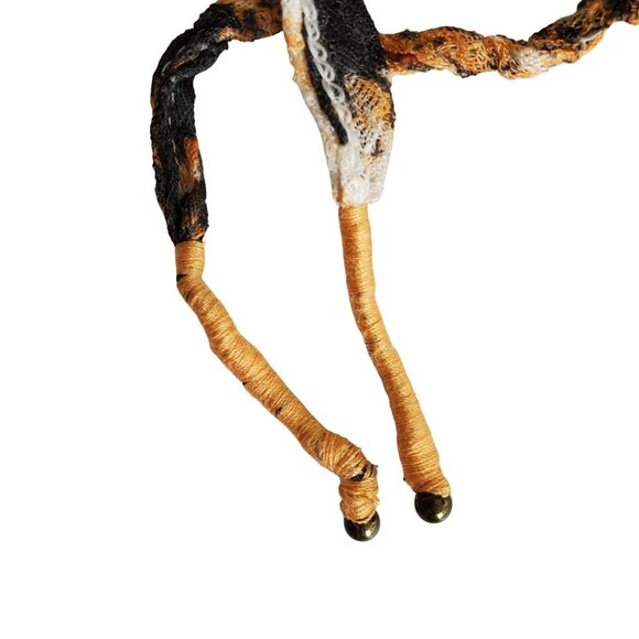 Free People Out For The Night Top Snake Combo Blouse Size S - Picture 10 of 16